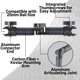 thumbnail image 4 of Soporte para tableta Bulletpoint Heavy Duty con amperios de 20 mm, 4 of 8