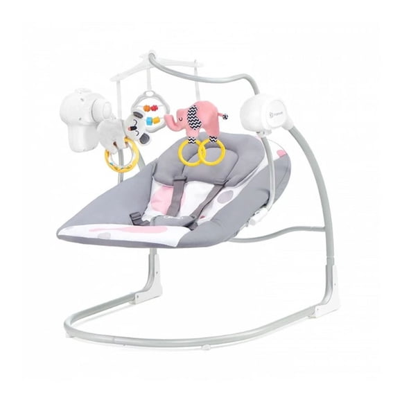 Silla Mecedora Minky Rosa