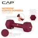 thumbnail image 4 of Par de mancuernas CAP Barbell, neopreno, 2,27 kg, color violeta, 4 of 7