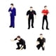 thumbnail image 3 of 5x 1/64 Figuras De Reparador Escenas En Miniatura Adornos De Escritorio Adornos Negro, 3 of 5