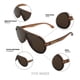 thumbnail image 3 of Lentes De Sol Modelo X17176, 3 of 3