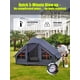 thumbnail image 2 of Tienda de campaña inflable SANHOVO para acampar de 2 a 4 personas, color gris, 2 of 7