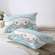 thumbnail image 4 of 3pcs Cin-namoroll Duvet Cover Twin Bedding Set Cartoon Puppy Comforter Bedspread Quilt Cover 2 Pillow Shams Cinnamoroll Fans Gifts, 4 of 5