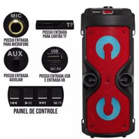 Genérico - Parlante Recargable Bluetooth Usb Inalambrico Potatil Lau