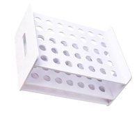 Magideal - Portalápices, Estante De Tijera Para Exhibición, Marcadores, Portalápices, Almacenamiento De Brochas De Maquillaje De Madera, Organizador De Brochas D 35 Ranuras