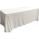 thumbnail image 1 of Mantel LA Linen, popelina de poliéster, 90 x 132 cm, color blanco, 1 of 5