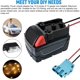 thumbnail image 2 of Adaptador de Rueda Motorizada Ensayeer Milwaukee 18V con Fusible e Interruptor, 2 of 7
