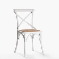Habita2 Chile - Silla Crossback Madera Blanca
