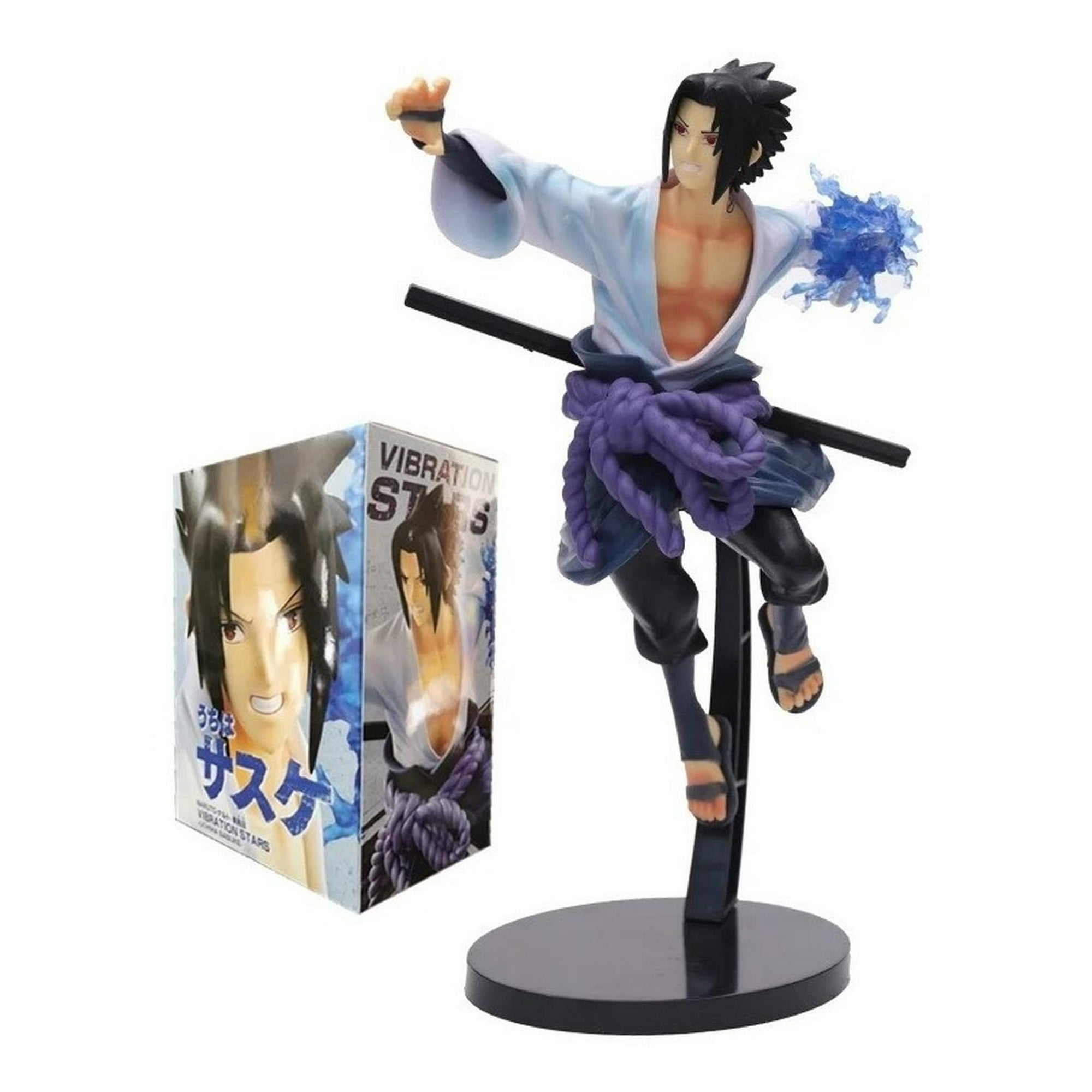 Genérico - Figura Sasuke - Naruto En Caja Azul