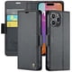 thumbnail image 1 of CaseMe tipo cartera iPhone 15 Pro Max con cierre magnético, RFID, tarjetero, soporte, carga inalámbrica, 1 of 5