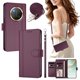 thumbnail image 2 of Honor X9C/Magic 7 Lite Funda Billetera con Cierre Magnético, Morado Oscuro, 2 of 6