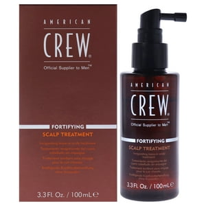 American Crew - Tratamiento Fortificante Del Cuero Cabelludo De Para Hombres - Tratamiento De 3,3 Oz