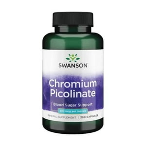 Swanson - Picolinato De Cromo 200Mcg 200 Caps