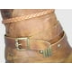 thumbnail image 4 of Botin Cuero Mostaza Vía Franca, 4 of 6