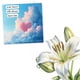 thumbnail image 5 of Tarjeta de condolencias Nokular 135 × 135 mm Nube y corazón, 5 of 5