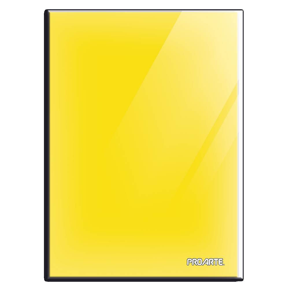 Carpeta Plastificada Color Amarilla 1 Un Proarte