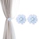 thumbnail image 1 of Uxcell Corbatas de Cortina de Flores, 2 Piezas de Clips de Cortina Florales Artificiales, Hebillas Modernas para Sujetar Cortinas, Clips Decorativos para Ventanas, Hogar, Habitación, Oficina, Amarillo, 1 of 5