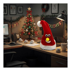 Genérico - Mini Gorro Navidad Bailarín Con Movimiento Y Música Navidad 2025