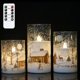 thumbnail image 1 of Velas LED sin llama con diseño de muñeco de nieve y control remoto, 1 of 3