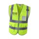 thumbnail image 3 of Alta visibilidad Ropa de trabajo Seguridad Seguridad Chaleco Uniforme XL Shiny Green, 3 of 5