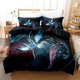 thumbnail image 1 of Spider Ma-n Spider M-an Bedding Set Sheet Set for Kids Adults,All Season Lightweight, 1 of 5
