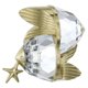 thumbnail image 5 of Figura Swarovski Zodiac Piscis con cristal y metal dorado, 5 of 7