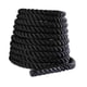 thumbnail image 2 of Cuerda De Entrenamiento Para Ejercicio De Batalla, Cuerda De Fitness Para Entrenamiento, Mejora La Fuerza, Gimnasios, 25mm X 3m, Color Negro, 2 of 5