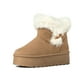 thumbnail image 5 of Botin Casual Mujer Pu Texil Vintage Antideslizante Weide LT201, 5 of 9