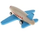 thumbnail image 2 of El Mini Juguete De Madera De La Fricción Del Aeroplano Tira Hacia Atrás Para El Ala Azul Del Regalo De Los Niños, 2 of 5