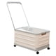 thumbnail image 1 of Contenedor De Almacenamiento Con Ruedas Y Asa, Caja De Almacenamiento Plegable Para El Hogar, Camping, Gris Y Blanco, 1 of 4