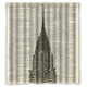 thumbnail image 1 of Cortina de ducha con diseño de Empire State Building de Nueva York, con ganchos, tamaño 66 x 72 pulgadas, 1 of 3