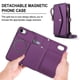 thumbnail image 2 of For iPhone 17e [Bloqueo RFID] Funda Billetera Multifuncional 2 en 1 de Cuero PU Suave con Tapa Magnética, Múltiples Ranuras para Tarjetas, Bolsillo con Cierre y Correa de Hombro y Correa de Muñeca, 2 of 8