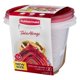 thumbnail image 3 of Envase Rubbermaid TakeAlongs 1.6 L Cuadrado Hermético Apilable, 3 of 3