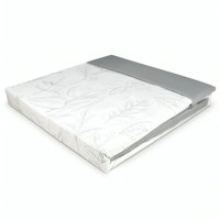 Doral - Sábanas Aterciopelada Composé 1.5 Plazas Ramas Gris