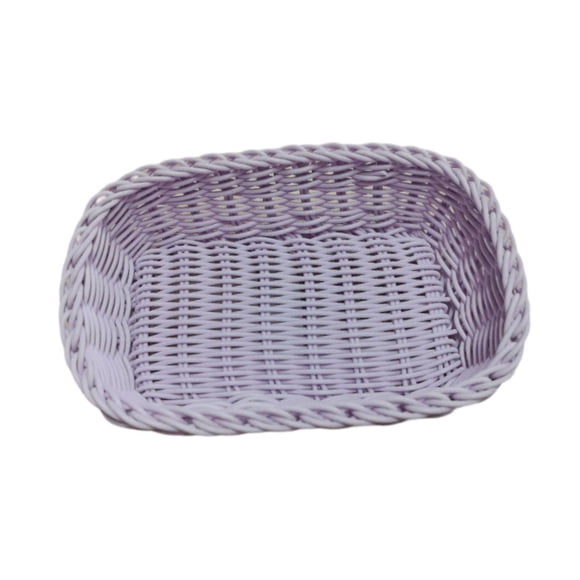 Canasta De Almacenamiento De Mano CASA DE LAVERSA CASOR DE CASOR DE LAVERA PARA COCINA PURPURA PURPURA