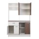 thumbnail image 2 of Mueble Cocina Emma 6 Puertas 1 Cajón Nogal - Blanco, 2 of 8