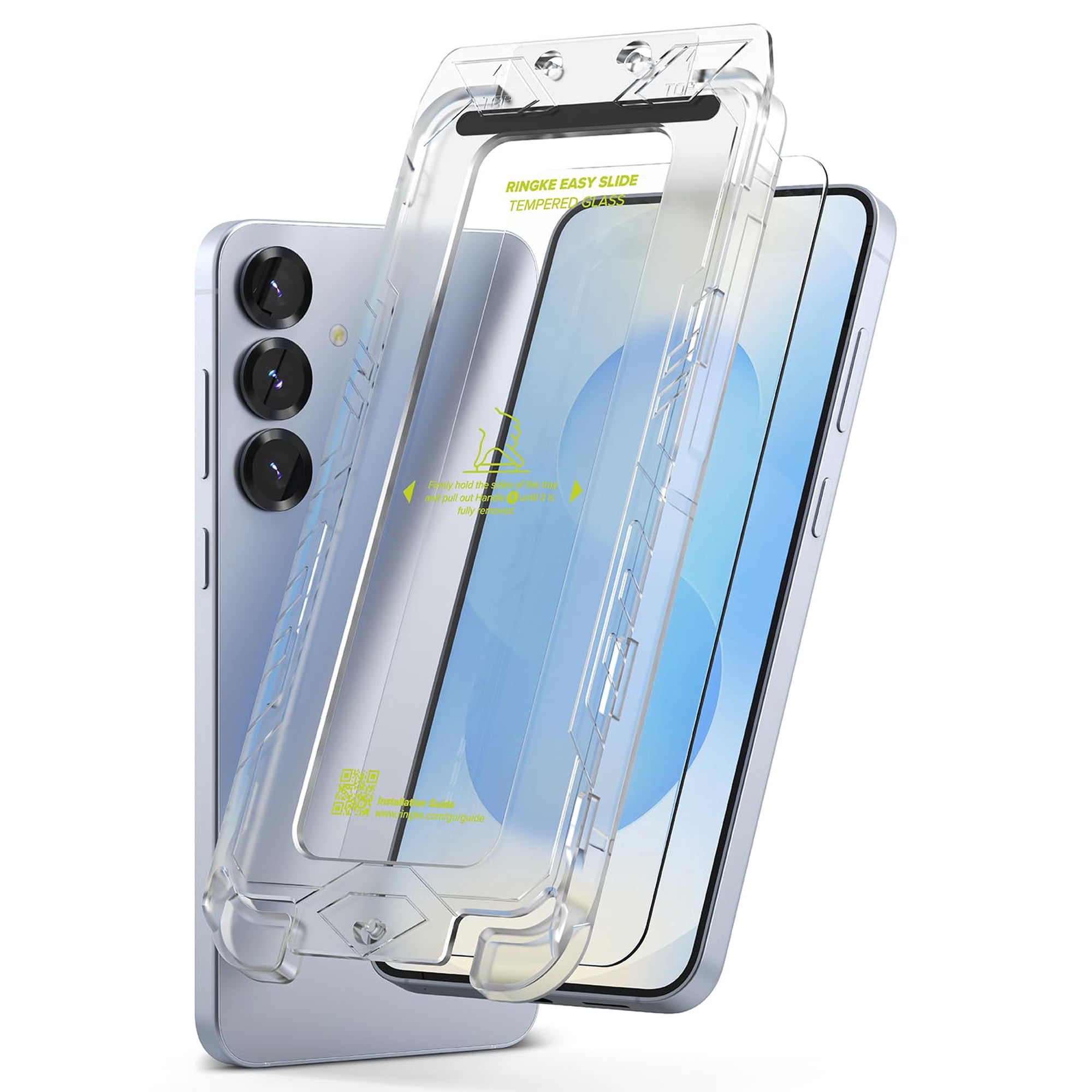 Protector De Pantalla Ringke Easy Slide 9h Para Samsung Galaxy S25 Y S24
