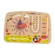 thumbnail image 3 of Calendario de reloj para niños, juguete educativo temprano de madera, juguete de viaje para niños, niñas, niños pequeños, regalos de vacaciones para, 3 of 5