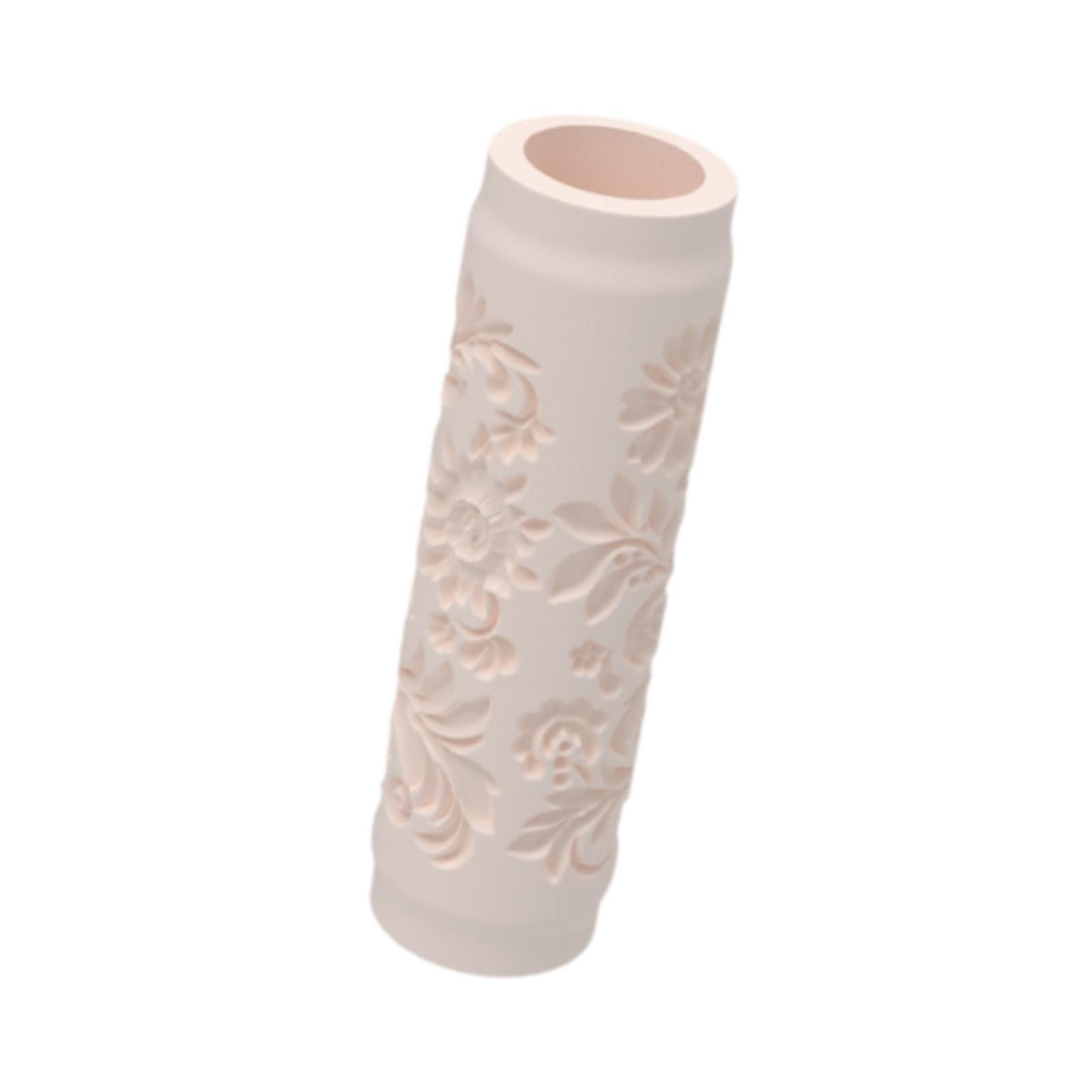 Bothyi - Rodillo De Textura De Arcilla Con Forma De Flor, Herramienta Para Hacer Aretes, Estilo C, Hecho A Mano