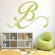 thumbnail image 2 of Decomural Personalised Letter Swirl WS-44228, 2 of 2