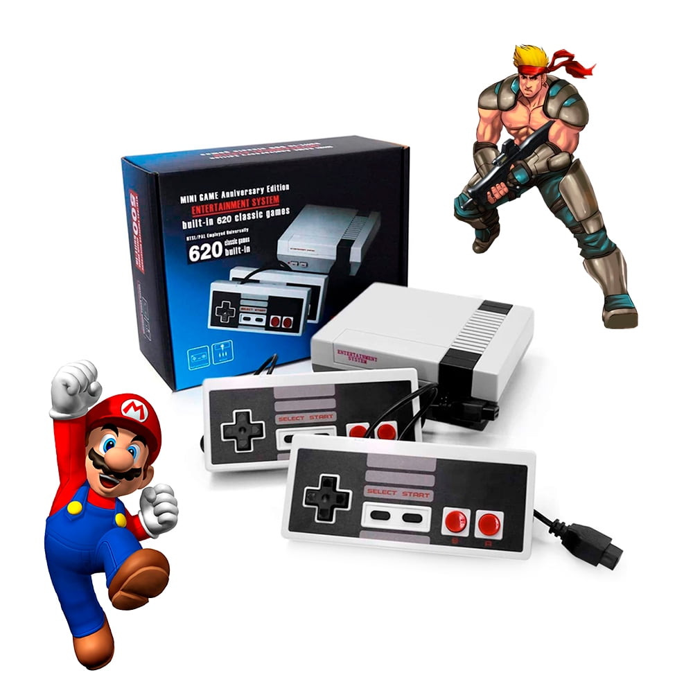 N-ofertas - Mini Consola Retro 620 Juegos Clasicos Vintage