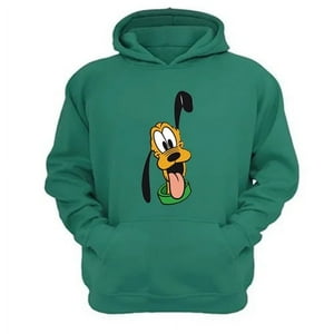 Genérico - Poleron Canguro Perrito Cafe Verde Aguamarina Talla Xs Unisex