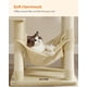 thumbnail image 4 of Cat Tree Feandrea Cat Tower, de felpa, 140 cm, con rascadores, 4 of 7
