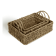 thumbnail image 1 of Canasto organizador deco adorno set de 3 fibras naturales, 1 of 3