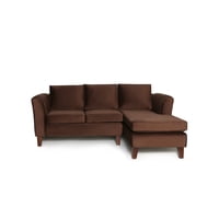 Barra Design - Seccional Ema Derecho Felpa Café