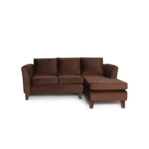 Barra Design - Seccional Ema Derecho Felpa Café