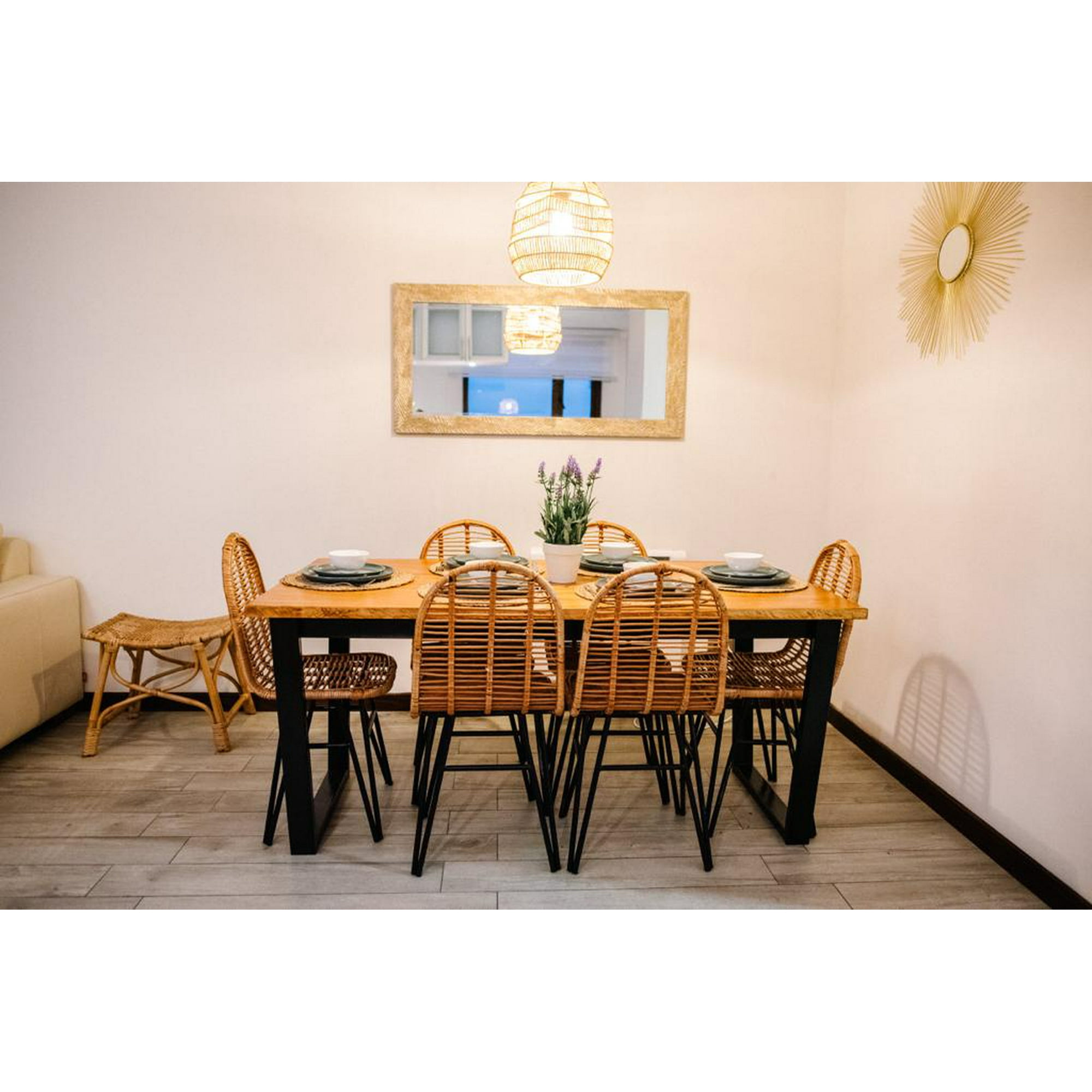 Casa Home - Mesa De Comedor Industrial Rb Grenoble
