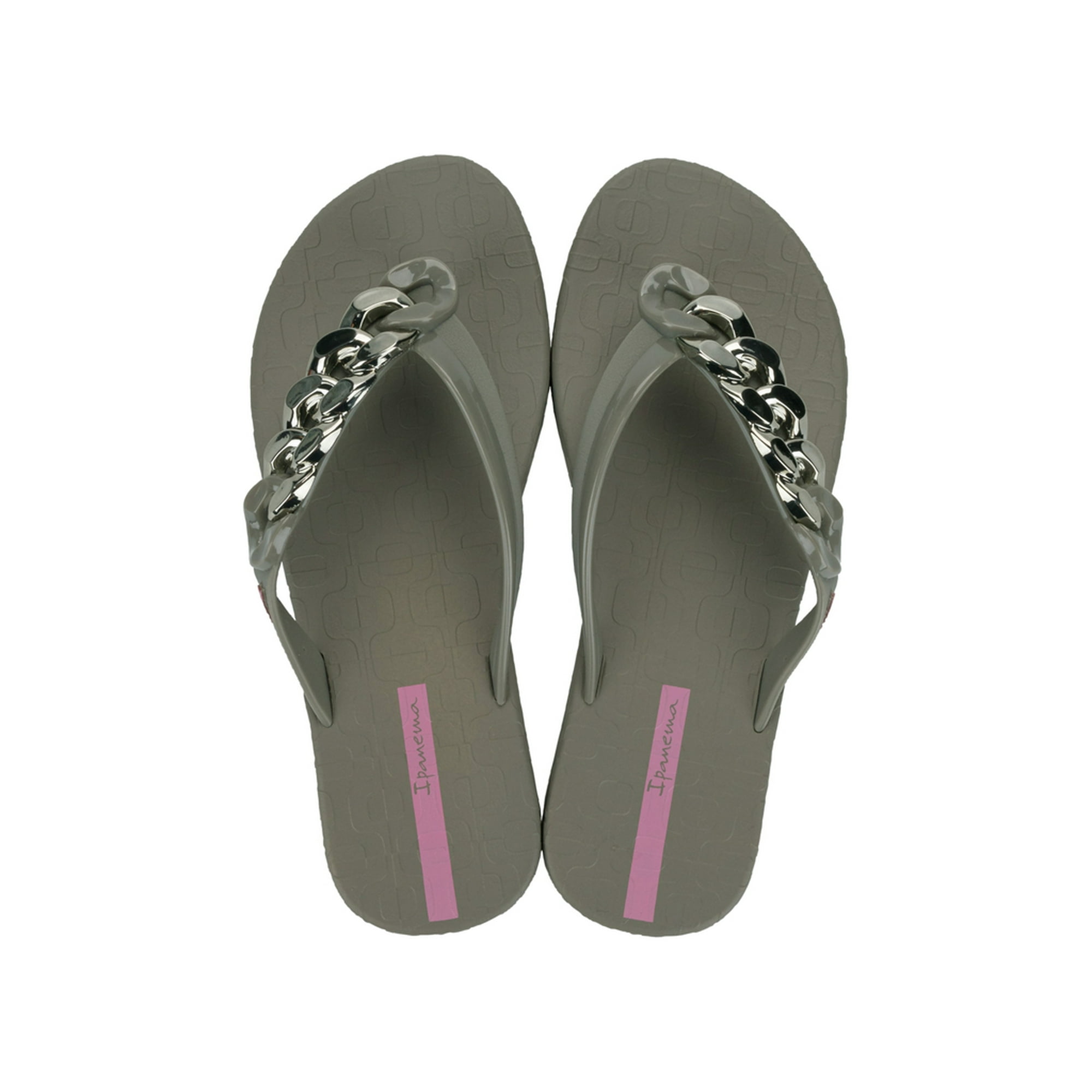 Sandalia Mujer Verde/gris Metal Glam Ipanema