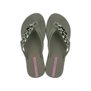 Sandalia Mujer Verde/Gris Metal Glam Ipanema