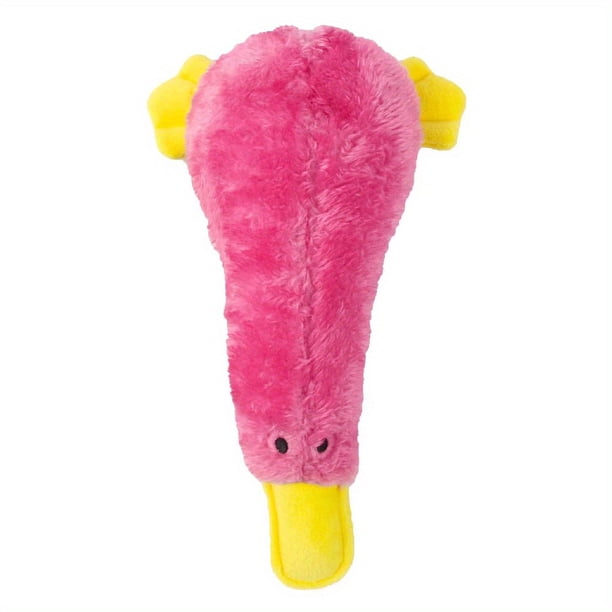 Pet Plush Squeaky Toy For Dog Chew Toy Duck Shaped Dog Molar Toy Puppy Dog Interactive Toy